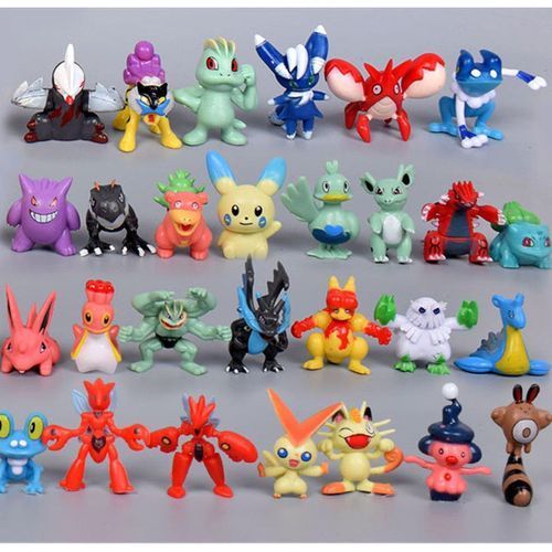 144pcs Pokemon Pocket Monster Figures Toy Random C ,  , سوق حكاية